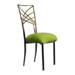 Chameleon Lime Green Cover Satin