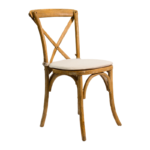 Cross Back Wooden