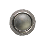 Charger - Crystal Rim Silver Metal