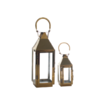 Lanterns - Gold Set 14" & 8"