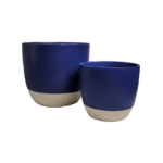 Pots - Blue White Ceramic